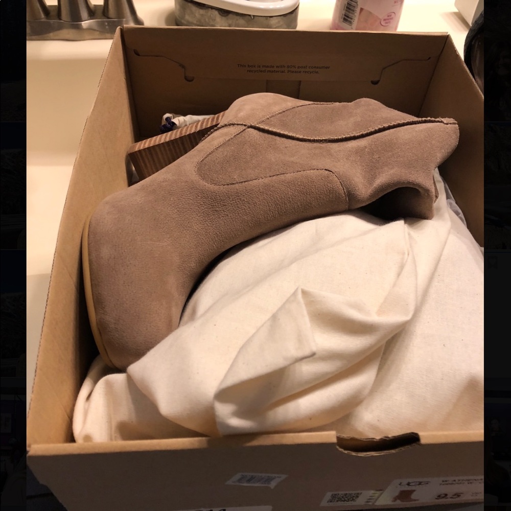 New UGG heels brand new, never worn!